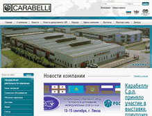 Tablet Screenshot of carabelli-cis.com